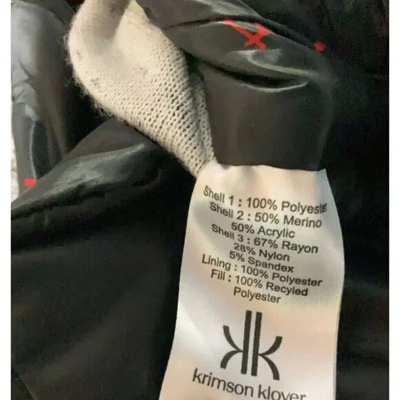 NWT Krimson Klover Carving Skirt W’s Small Black Insulated Ski Apres Nordic $149 - Picture 11 of 13